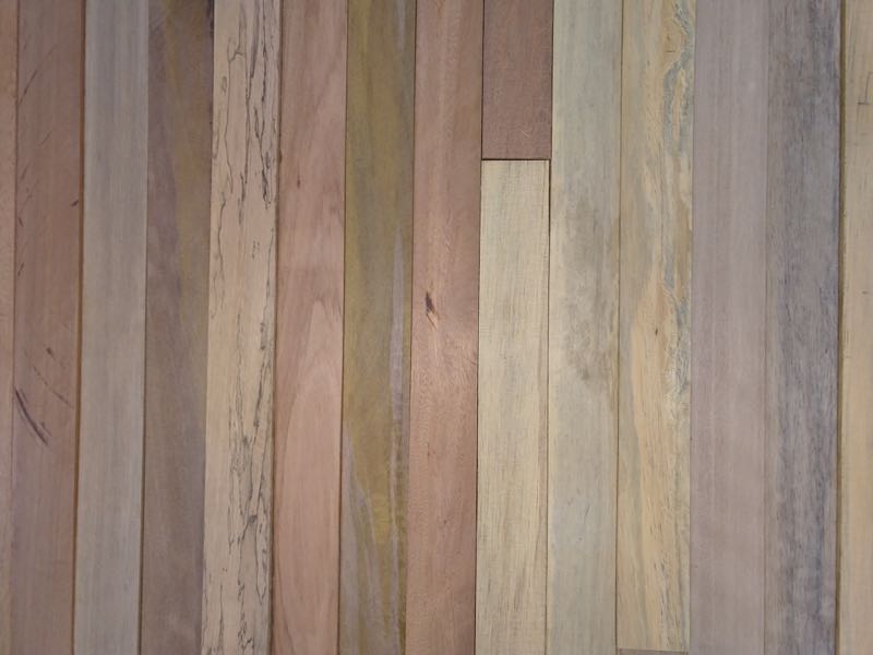 $3.99 Mixed New Face Tropical Hardwood Paneling 75 SF