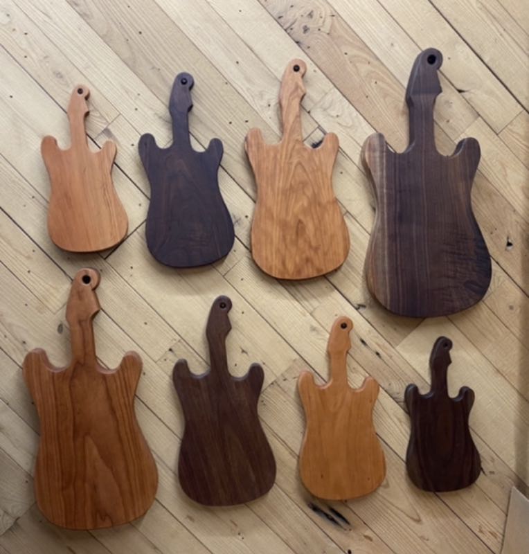 Guitar Design Cutting Boards