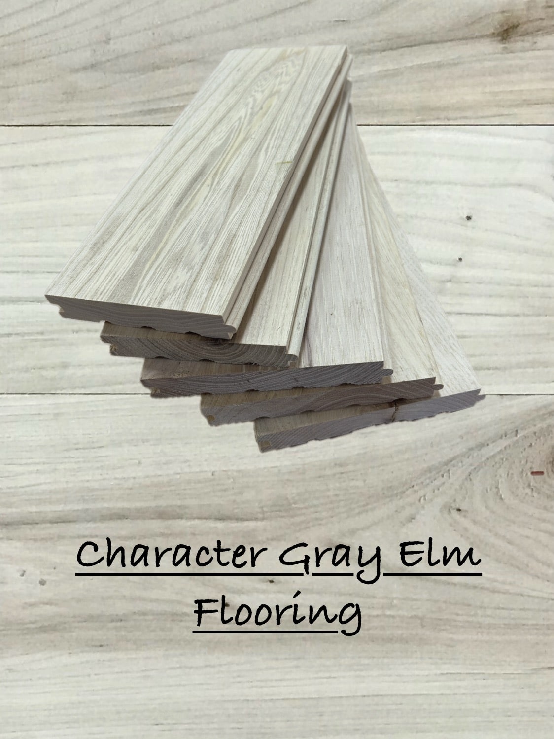 Character Grey Elm Flooring - Reclaimed Wood Paneling & Flooring